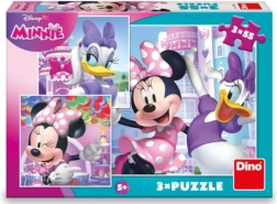 Παζλ DINO Minnie και Daisy 3×55 κομμάτια