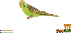 Πλαστική φιγούρα παπαγαλάκι budgerigar 9 εκ.