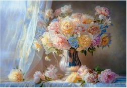 Castorland Puzzle Art Collection Παιώνιες 1500 κομμάτια