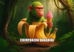 Puzzle BrainRots: Chimpanzini Bananini 200 κομμάτια