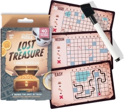 Professor Puzzle λογικό παιχνίδι Lost Treasure – σετ γρίφων για το ταξίδι