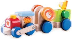 Ξύλινο τρενάκι σαφάρι