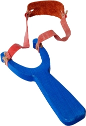 Ξύλινη σφεντόνα μπλε