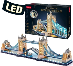 Φωτιζόμενο 3D παζλ Tower Bridge - 222 κομμάτια