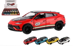 Αυτοκίνητο Lamborghini Urus Performante 1:40 μεταλλικό 13 cm 4 χρώματα με μηχανισμό pull-back