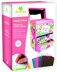 Stick & Fun μωσαϊκό 3D κοσμηματοθήκη για παιδιά