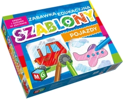 Στένσιλ οχημάτων με ξυλομπογιές, σετ