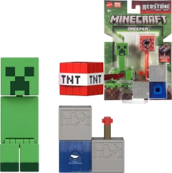 Φιγούρα Minecraft Redstone Charged Creeper με κανόνι TNT