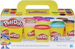 Πλαστελίνη PLAY-DOH – σετ 20 χρωμάτων σε βαλιτσάκι