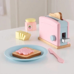 Σετ φρυγανιέρας KidKraft espresso παστέλ