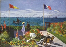 Παζλ Κήπος στο Sainte-Adresse 1000 κομμάτια EUROGRAPHICS