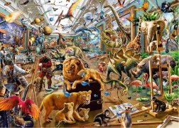 Παζλ Ravensburger «Χάος στην γκαλερί» 1000 κομμάτια