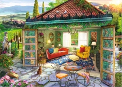 Παζλ Ravensburger Tuscan Oasis 1000 κομματιών