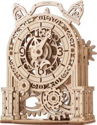 UGEARS 3D ξύλινο μηχανικό παζλ – διακοσμητικό ξυπνητήρι