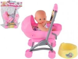 Σετ παιχνιδιού Καροτσάκι με μωρό