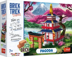 Τουβλάκια κατασκευής παγόδα M 160 τεμαχίων TREFL BRICK TRICK