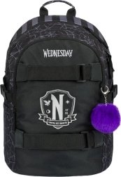 Σχολική τσάντα BAAGL Wednesday Nevermore Skate
