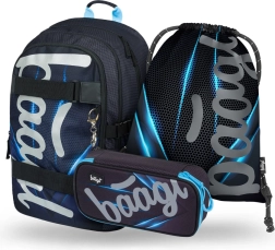 Σετ σχολείου Baagl Skate Bluelight – σακίδιο, κασετίνα και σακουλάκι