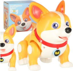 Διαδραστικό ρομποτικό σκυλάκι Corgi με φωτιζόμενα αυτιά και μουσική