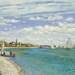 Curiosi τετράγωνο παζλ Q Art: Regata v Sainte‑Adresse, 66 κομμάτια