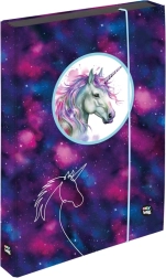 Κουτί για τετράδια A5 jumbo OXYBAG OXY GO unicorn