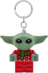 LEGO Star Wars Grogu φωτιζόμενο μπρελόκ για κλειδιά – χριστουγεννιάτικη έκδοση