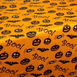 Φανελένιο τραπεζομάντιλο Halloween 132 × 178 cm