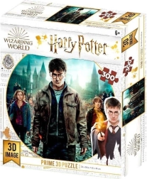 Prime 3D παζλ Harry Potter: Χάρι, Ερμιόνη και Ρον 3D XL 300 κομμάτια