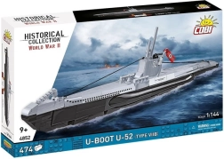 Κατασκευαστικό σετ υποβρυχίου U-BOAT U-52 τύπου VIIB 1:144 (474 τεμάχια)