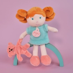 Doudou Jolijou Κούκλα Miss Mint 21 cm
