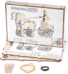 Ξύλινο 3D παζλ – ρωμαϊκό άρμα WOODEN CITY