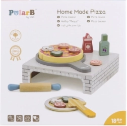 Ξύλινος φούρνος πίτσας με αξεσουάρ PolarB Home Made Pizza