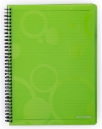 Σπιράλ μπλοκ A4 πράσινο Neo Colori