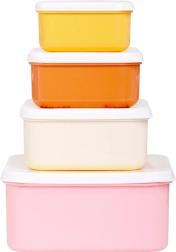 Σετ τεσσάρων δοχείων σνακ A Little Lovely Company – Duha