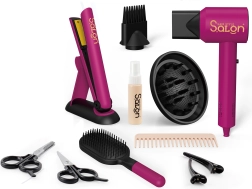 Σετ καλλυντικών για παιδιά με σεσουάρ και ισιωτικό