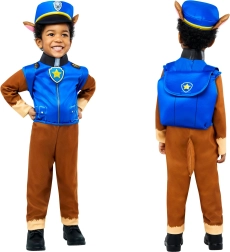 Παιδική στολή CHASE από το PAW PATROL για καρναβάλι 93–99 cm (2–3 ετών)