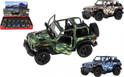 Αυτοκίνητο Jeep Wrangler Camo έκδοση μέταλλο/πλαστικό 13cm