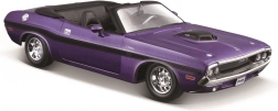 Μοντέλο αυτοκινήτου 1970 DODGE CHALLENGER R/T κάμπριο 1:24