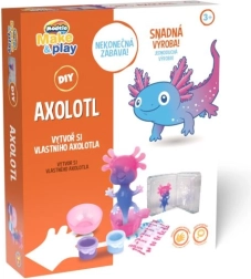 MODELO DIY Axolotl – δημιουργικό σετ για την κατασκευή μαλακής φιγούρας
