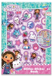 Λαμπυρίζοντα αυτοκόλλητα το μαγικό σπιτάκι της Γκάμπι A5, 8 φύλλα