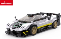 Κατασκευαστικό σετ αυτοκινήτου 1:28 PAGANI ZONDA R από τη Rastar, λευκό