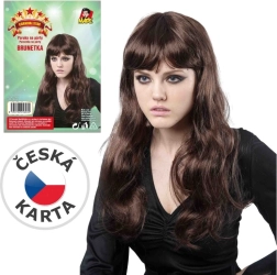 Καφέ παιδική περούκα Wig