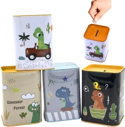 Μεταλλικός κουμπαράς δεινόσαυρος για αυτοκίνητο 11 × 8 cm