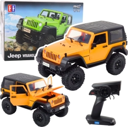 RC αυτοκίνητο εκτός δρόμου JEEP Wrangler Rock Crawler 1:14 – πορτοκαλί