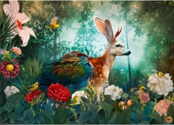 Παζλ Φανταστική πανίδα Jackalope 1000 κομμάτια