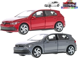 Μεταλλικό μοντέλο αυτοκινήτου Volkswagen Golf 8 GTI με μηχανισμό pull-back