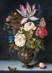 Puzzle Art: Νεκρή Φύση με Λουλούδια 1000 Κομμάτια