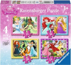 Παζλ Ravensburger Disney Πριγκίπισσες 4σε1