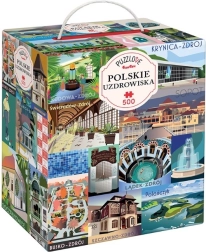 Παζλ Puzzlove Πολωνικές λουτροπόλεις 500 κομμάτια