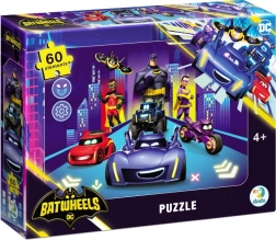 Παζλ DODO Batwheels: Νυχτερινή Διαδρομή 60 Κομμάτια